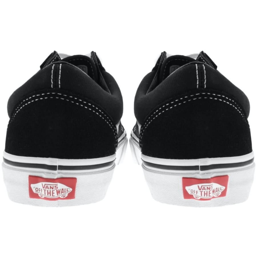 Vans canvas black black deals